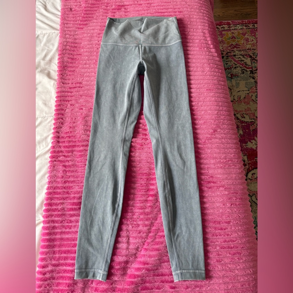 lululemon athletica Gray/Blue Leggings